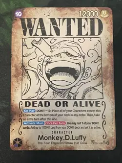 Monkey.D.Luffy (Wanted Poster) OP05-119 Emperors in the New World Foil - Image 1