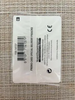 Special Delivery Pikachu SWSH074 Holo Promo Card SEALED - Image 2