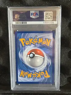 Pokemon Mewtwo EX TCG Team Rockets Full Art Card Hyper Rare 240/182 PSA 10 - Image 2