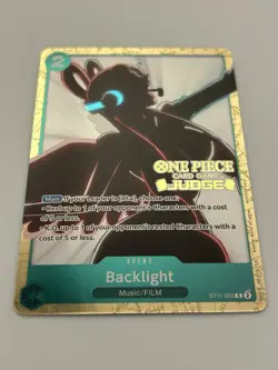 Backlight (Judge Pack Vol. 5) ST11-003 One Piece Promotion Cards Foil - Image 1