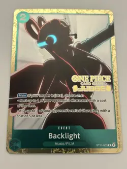 Backlight (Judge Pack Vol. 5) ST11-003 One Piece Promotion Cards Foil - Image 2