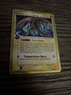 Deoxys (Delta Species) 6/110 Reverse Holo Rare EX Holon Phantoms Pokemon Card - Image 1