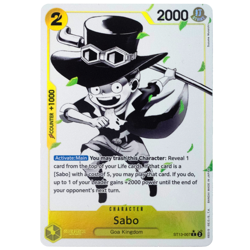 One Piece Card Game Sabo ST13-007 Parallel Foil Ultra Deck The Three Brothers - Image 1