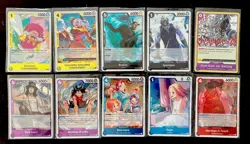 ONE PIECE-RareFoil/Common/UnCommon Lot Of 77 Cards From OP03 Set. All Singles! - Image 2