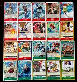 ONE PIECE-RareFoil/Common/UnCommon Lot Of 77 Cards From OP03 Set. All Singles! - Image 3