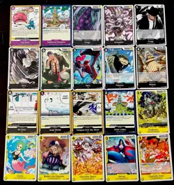 ONE PIECE-RareFoil/Common/UnCommon Lot Of 77 Cards From OP03 Set. All Singles! - Image 5