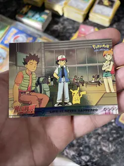 #40 Like It Never Happened Holo Foil - Mewtwo Strikes Back - Pokemon Topps Card - Image 1