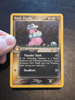 POKEMON TCG CARDS DARK FLAAFFY + MAREEP 33/109 EX TEAM ROCKET RETURNS NM/VLP - Image 2