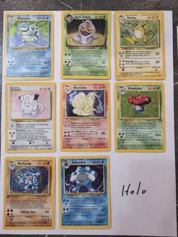 Pokemon TCG Vintage Card Lot Of 128 Cards. 1999-2001 Base, Jungle, Fossil, Etc.. - Image 1