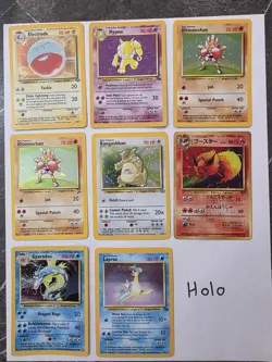 Pokemon TCG Vintage Card Lot Of 128 Cards. 1999-2001 Base, Jungle, Fossil, Etc.. - Image 2