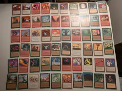 Magic the Gathering Dark Ritual + 59 Cards all from 4th Edition See Description - Image 1