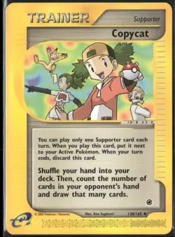 Copycat 138/165 Expedition Base Set Pokemon English Card (LP) - Image 1