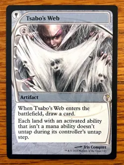 MTG Tsabo's Web NM - Future Sight Frame - Mystery Booster 2, English - Image 1