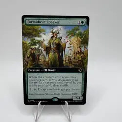 Formidable Speaker (Extended Art) Lorwyn Eclipsed Regular - Image 1