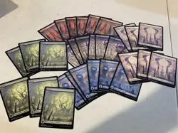 mtg 30 full art lands, Phyrexia All Will Be One, 6 of each, unplayed - Image 1