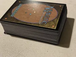 mtg 70 foil basic lands from various sets, 14 of each color - Image 3