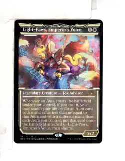 MTG SkeenAB Light-Paws Emperor's Voice SHOWCASE from NEO. NM. - Image 1