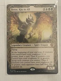 Betor, Kin to All (Showcase) #308 (NM) Tarkir Dragonstorm TDM Magic MTG - Image 1
