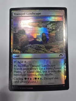 Tranquil Landscape Modern Horizons 3 Foil Magic The Gathering Mtg - Image 1
