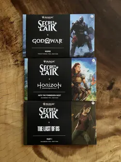 Magic The Gathering SECRET LAIR PLAYSTATION FOIL BUNDLE! 3 SETS! NEW In Hand🔥🔥 - Image 1