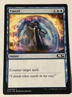 Cancel (C) MTG Core Set 2019 M19 - Image 1