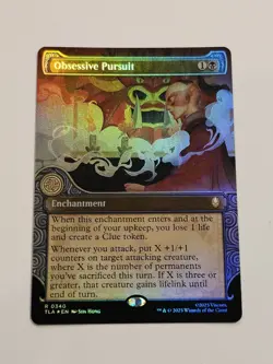 Obsessive Pursuit (Showcase) Avatar: The Last Airbender Foil - Image 1