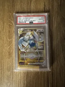 Pokemon Lugia VSTAR Silver Tempest Secret Rare 211/195 **PSA 10** - Image 1