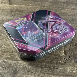 Pokemon TCG V Powers Tin Eternatus V 5 Booster Packs -- Factory Sealed -- - Image 3