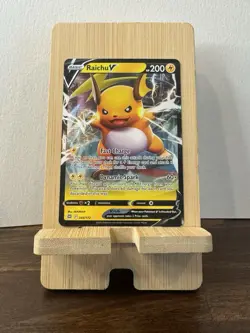Raichu V 045/172 SWSH09: Brilliant Stars Ultra Rare Holo Pokemon TCG *NM* - Image 1