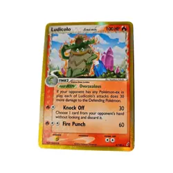 Pokemon Ludicolo Delta Species 6/100 Crystal Guardians Reverse Holo 100 HP - Image 1