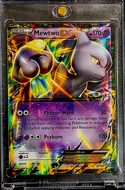 2016 Pokemon Mewtwo EX XY183 - **BEAUTIFUL CONDITION** see pics **MINT**QRSC** - Image 1
