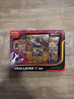 Pokemon TCG Mega Evolution Mega Latias EX Sealed Box - Image 1