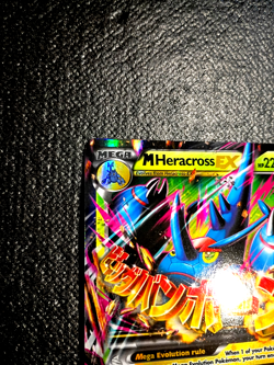 Pokemon TCG 2014 XY Furious Fists 5/111 Mega M Heracross *EX-NM*QRSC* - Image 2