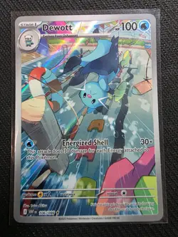 Dewott 106/086 NM - Illustration Rare Holo - 2025 TCG Pokemon White Flare - Image 1