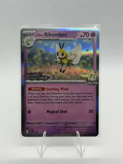 Pokemon TCG Lillie's Ribombee JTG Stamped Promo SVP 183 Holo (Read Description) - Image 1
