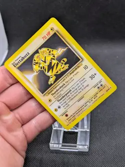 Electabuzz 20/102 Rare Base Set Pokemon Card WOTC LP-NM - Image 2