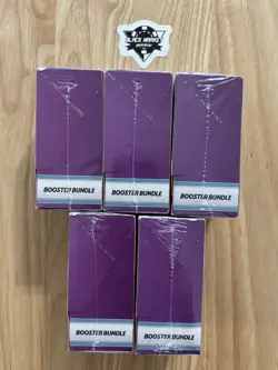 Pokemon TCG Destined Rivals Booster Bundle 6 Packs (5x Total) Sealed - Image 2