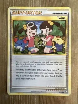 Pokemon TCG Twins HS-Triumphant 89/102 Regular Uncommon HP - Image 1