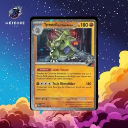 Carte Pokemon Tyranocif de la Team Rocket 096/182 Promo Holo cosmos Neuve Fr - Image 1