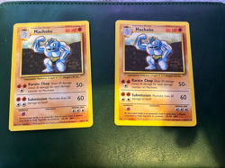 Machoke Base Set 34/102 Uncommon Pokemon Card Unlimited 1999 LP - Image 1