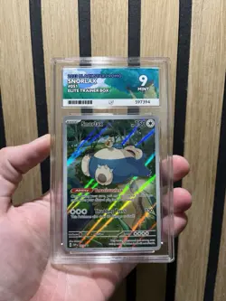 Pokemon TCG Snorlax SVP051 Holo 151 ETB Promo - Image 1