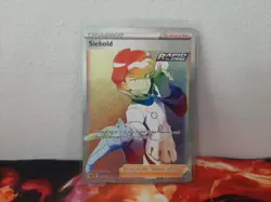 Pokemon TCG Siebold Chilling Reign 221/198 Holo Secret Rare - Image 1