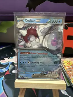 Pokemon TCG Cetitan EX 065/182 Destined Rivals Near Mint Condition - Image 1