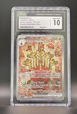 Pokemon Hydrapple ex Stellar Crown #167/142 English CGC 10 - Image 1