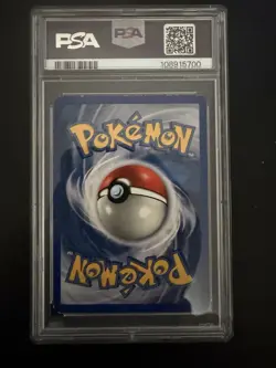 2005 Pokemon Raikou Gold Star Holo #114 EX Unseen Forces PSA - Image 2