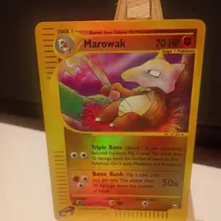 Vintage! - Marowak - Pokemon TCG Aquapolis 54/147 - Reverse Holo Uncommon - LP+ - Image 1