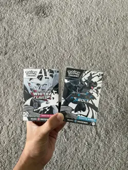 Pokemon TCG Black Bolt and White Flare Booster Bundle - PAIR - In Hand - Image 2