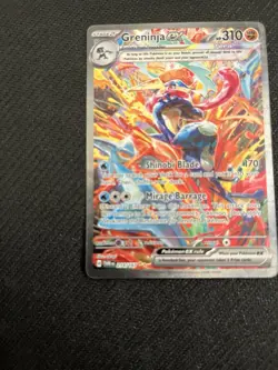 Greninja ex - 214/167 Twilight Masquerade Special Illustration Pokemon - NM/MINT - Image 5