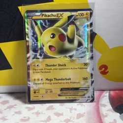 Pikachu EX XY174 Pokemon XY Black Star Promo Ultra Rare Holo 2016 - Image 1