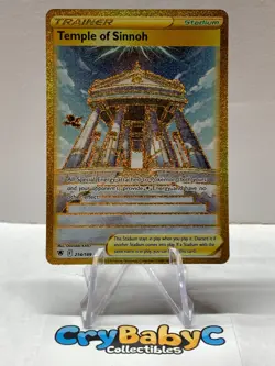Pokemon Temple of Sinnoh 214/189 Astral Radiance Sword & Shield SECRET RARE - Image 1
